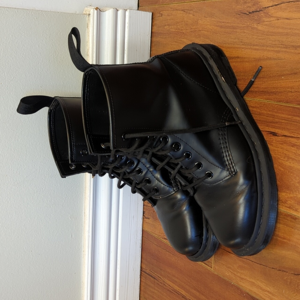 Dr. Martens Black Lace Up Boots